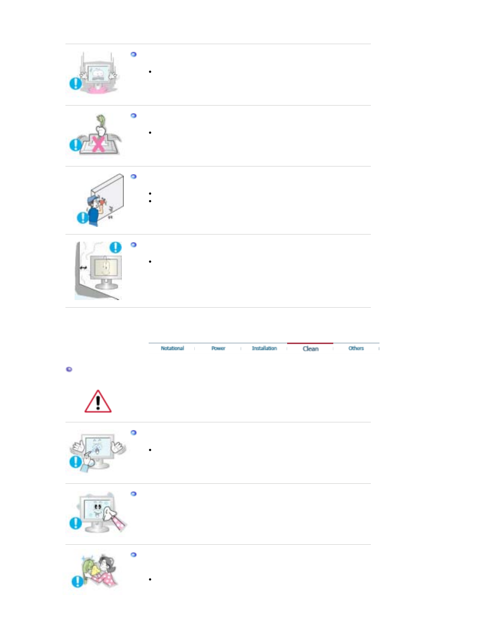 Clean | Samsung RL19PSUSQ User Manual | Page 4 / 102