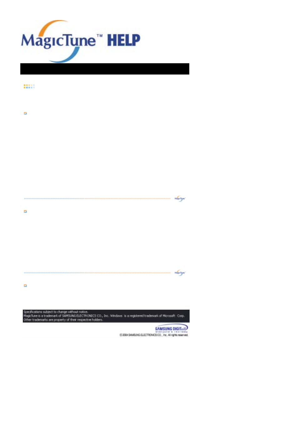 Magictune, Overview, What is magictune | Basic functionality, Osd mode | Samsung RL19PSUSQ User Manual | Page 57 / 102