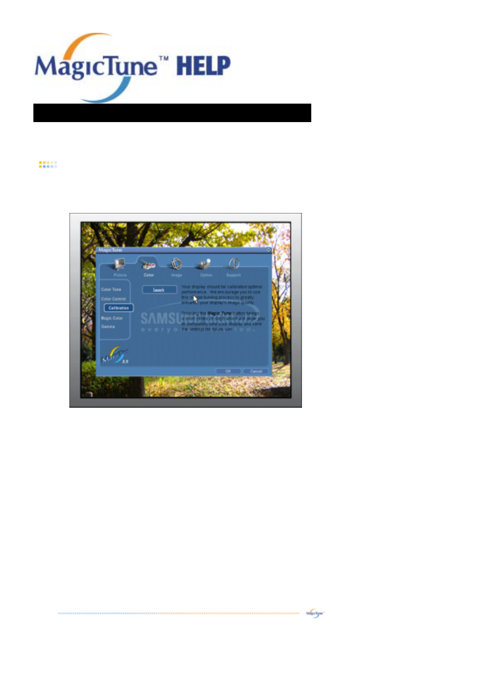 Color calibration, Preview | Samsung RL19PSUSQ User Manual | Page 67 / 102