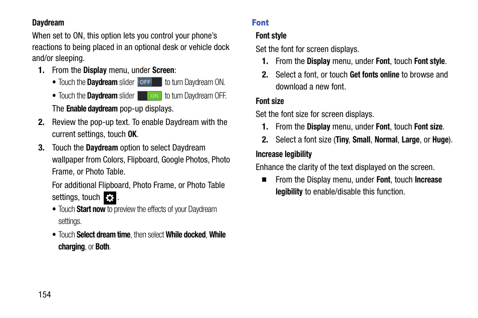 Font | Samsung SCH-R960ZKAUSC User Manual | Page 162 / 199