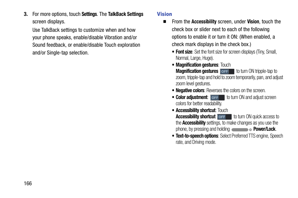 Vision | Samsung SCH-R960ZKAUSC User Manual | Page 174 / 199