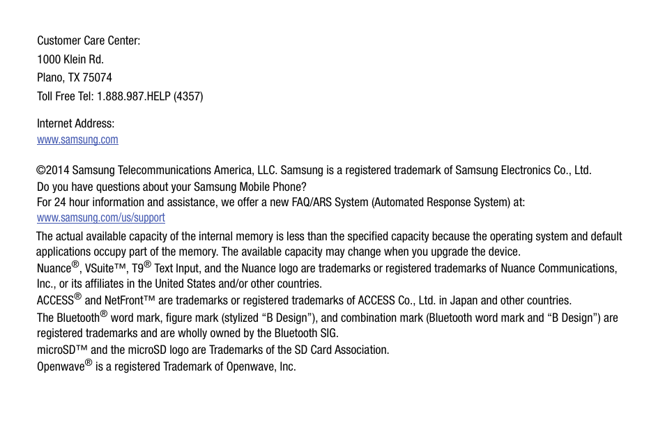 Samsung SCH-R960ZKAUSC User Manual | Page 5 / 199