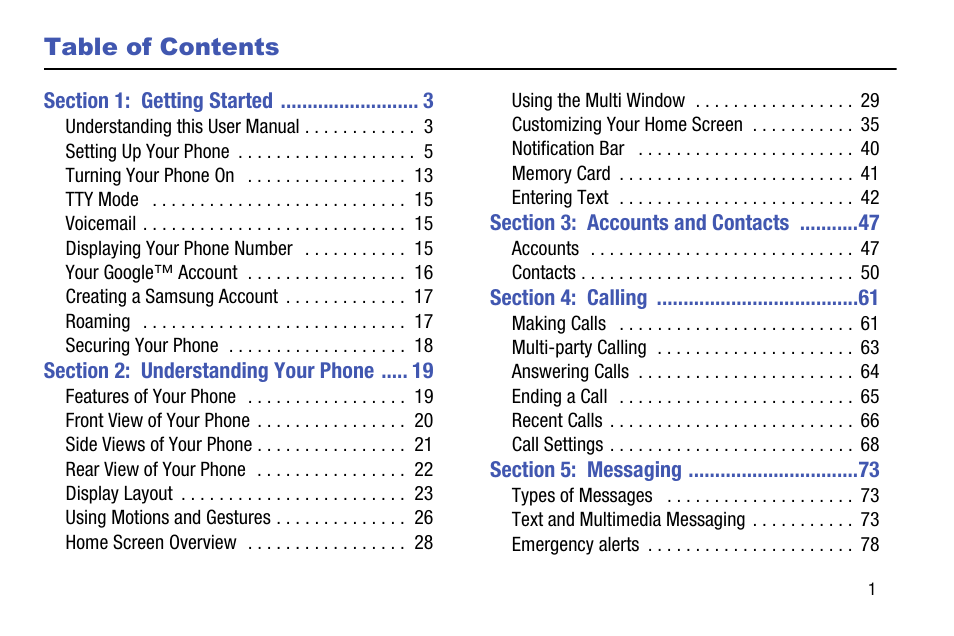 Samsung SCH-R960ZKAUSC User Manual | Page 9 / 199