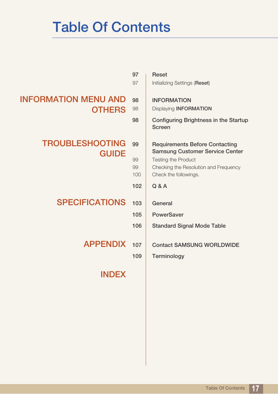 Samsung LC24A650XS-ZA User Manual | Page 17 / 112