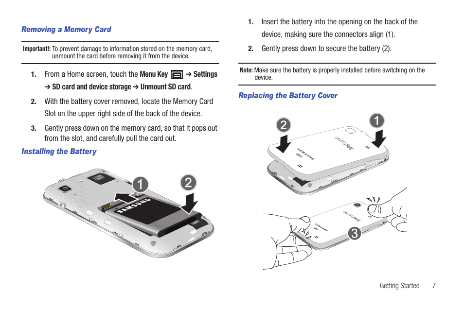 Samsung YP-G1CWY-XAA User Manual | Page 11 / 176