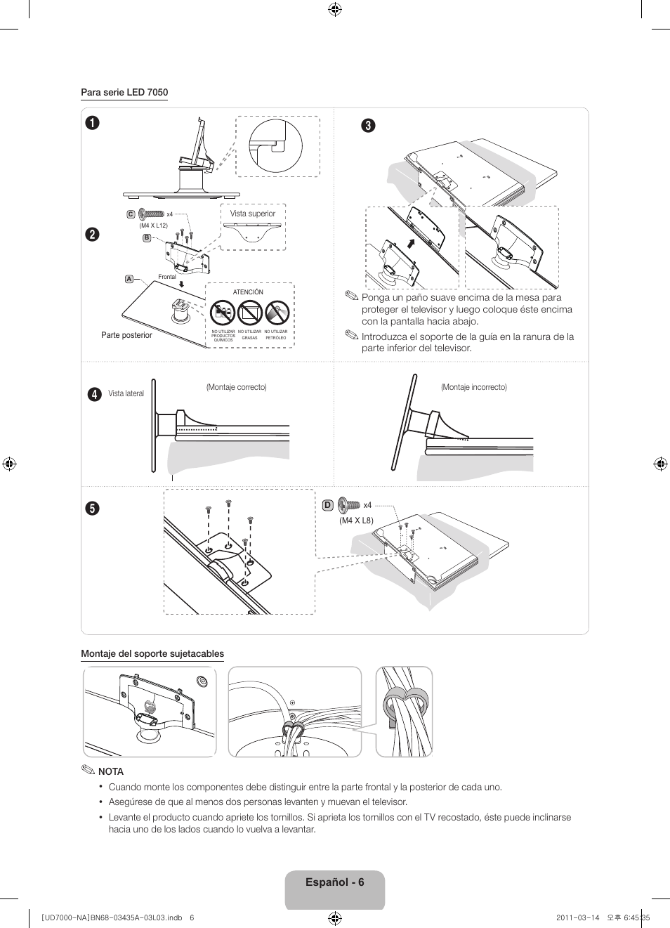 Samsung UN55D7000LFXZA User Manual | Page 31 / 76
