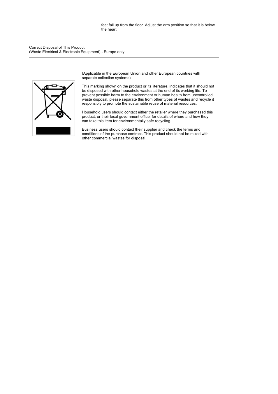 Correct disposal of this product | Samsung LS22UCNSF-XBG User Manual | Page 10 / 59