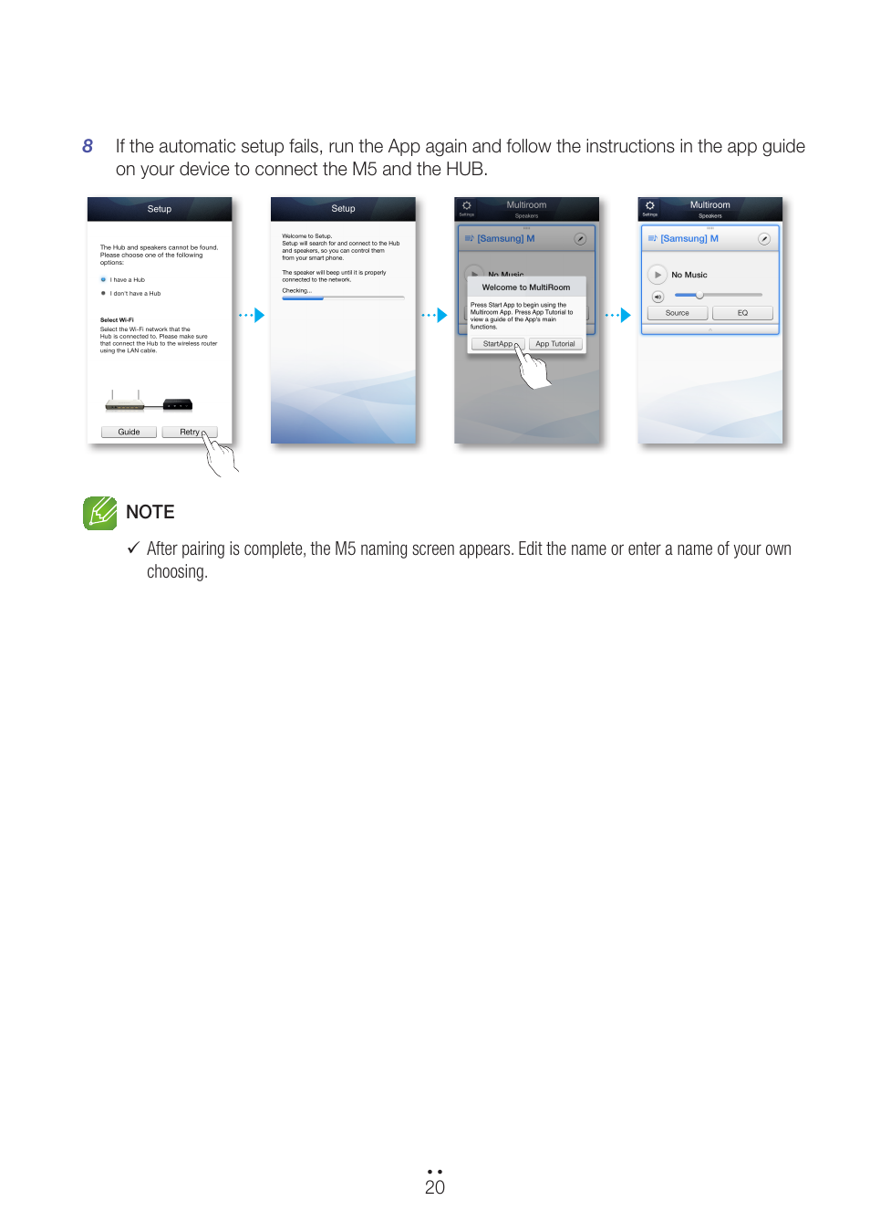 Samsung WAM551-ZA User Manual | Page 20 / 79
