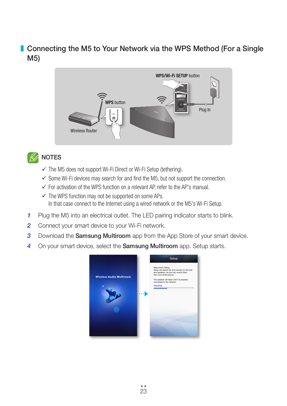 Samsung WAM551-ZA User Manual | Page 23 / 79