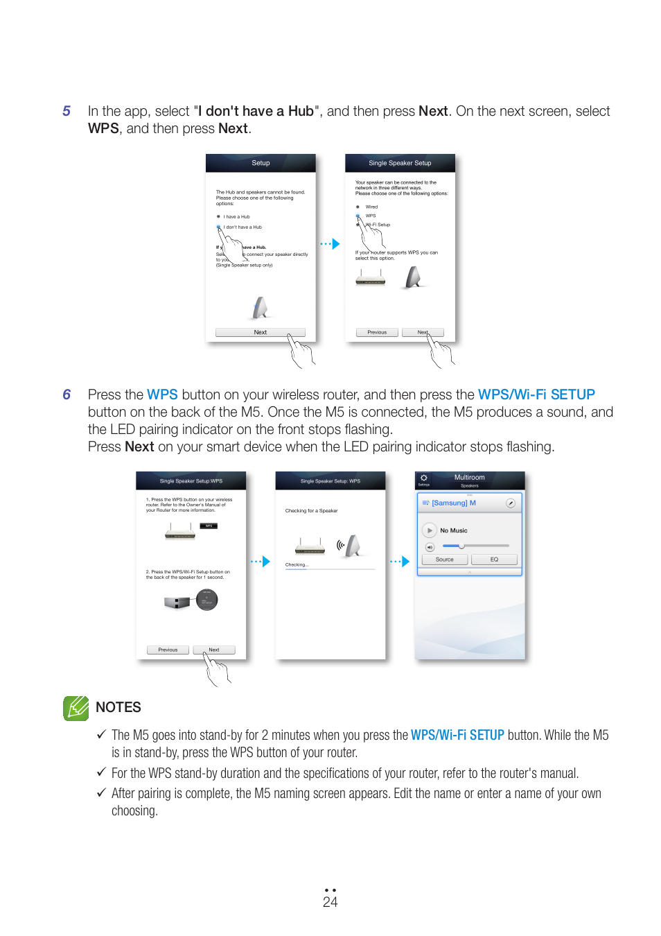 Samsung WAM551-ZA User Manual | Page 24 / 79