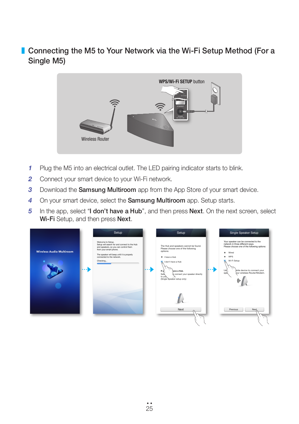 Samsung WAM551-ZA User Manual | Page 25 / 79