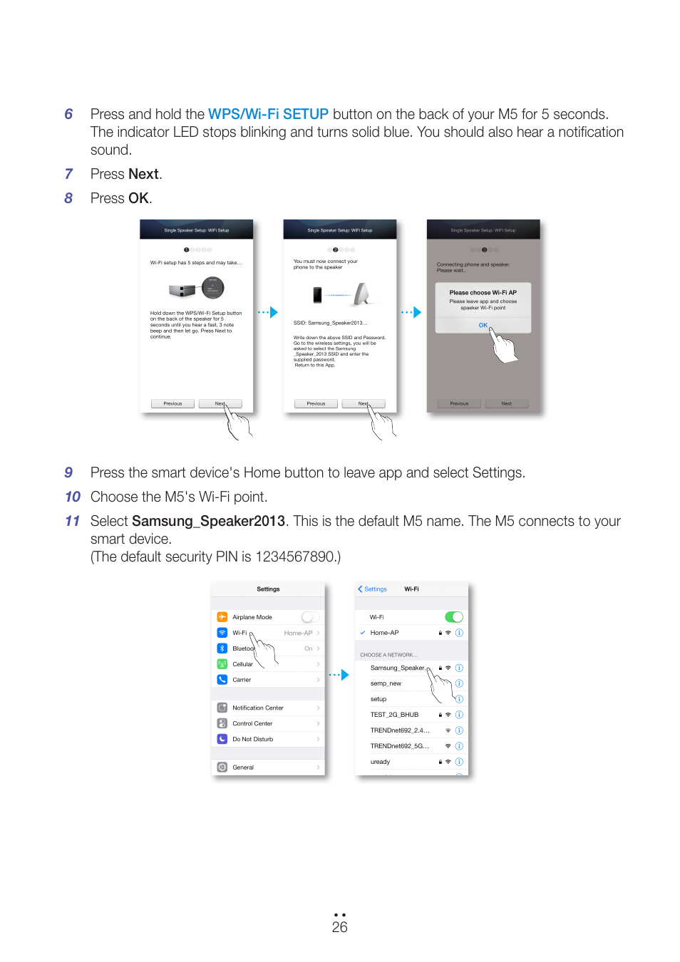 Samsung WAM551-ZA User Manual | Page 26 / 79