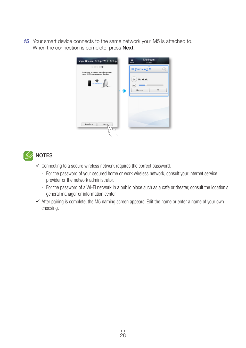 Samsung WAM551-ZA User Manual | Page 28 / 79