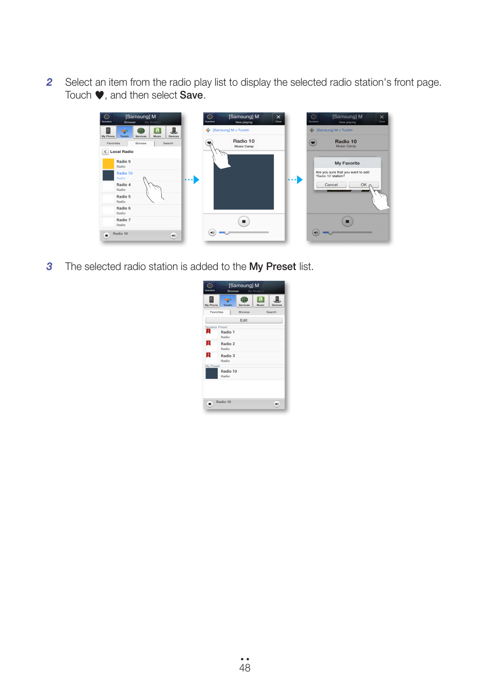 Samsung WAM551-ZA User Manual | Page 48 / 79