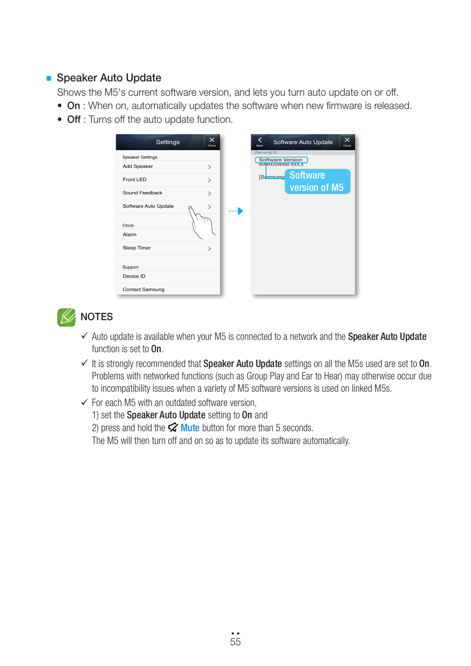 Samsung WAM551-ZA User Manual | Page 55 / 79