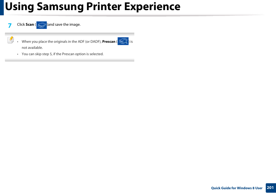 Using samsung printer experience | Samsung CLP-365W-XAC User Manual | Page 201 / 224