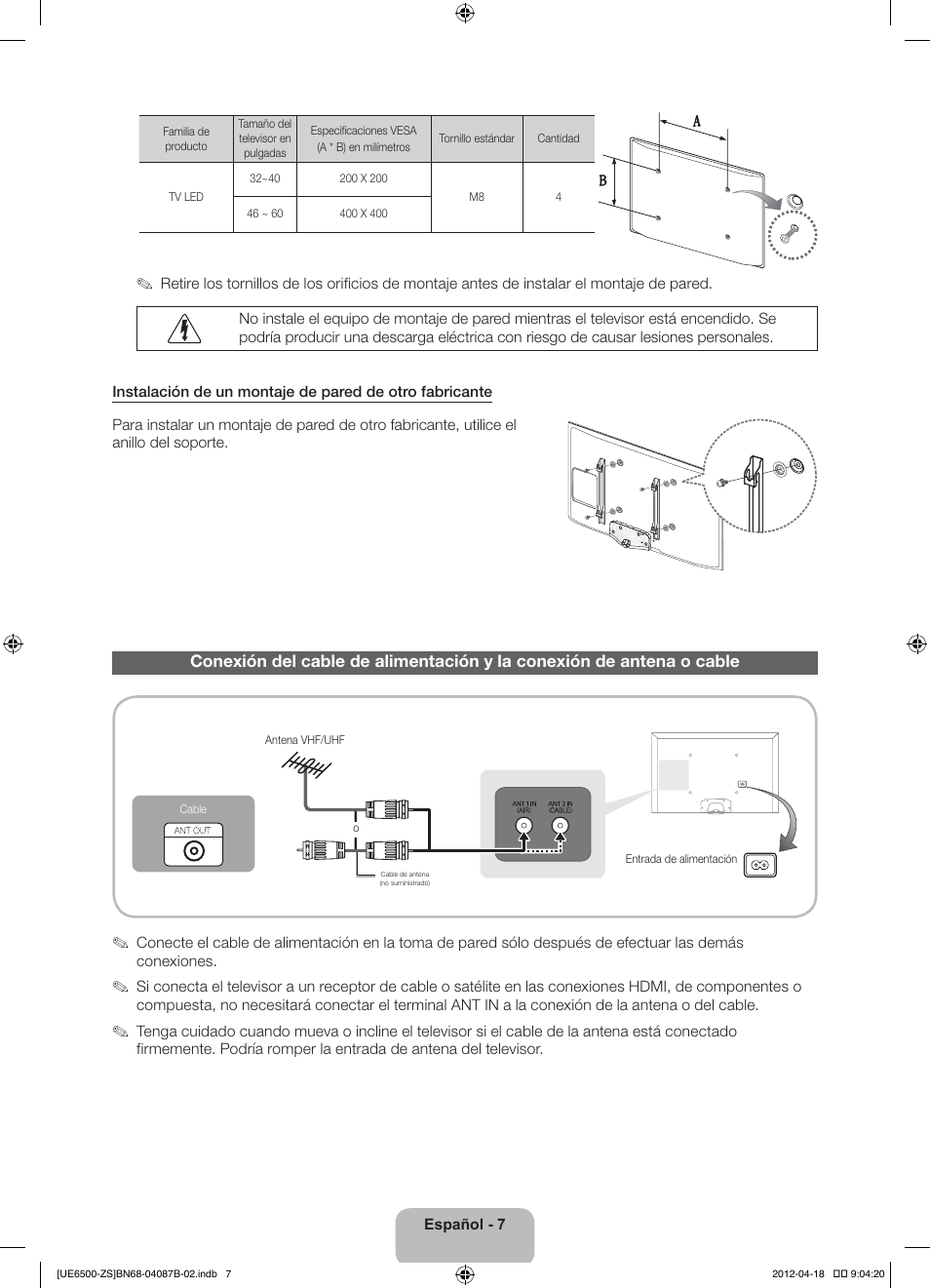 Samsung UN46ES6500GXZE User Manual | Page 41 / 69