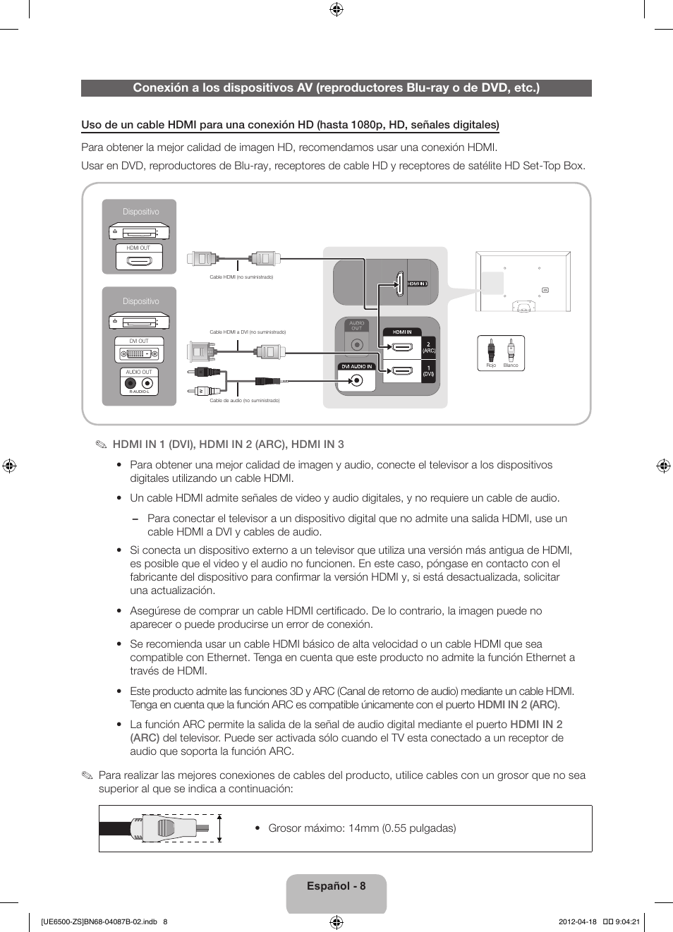 Samsung UN46ES6500GXZE User Manual | Page 42 / 69
