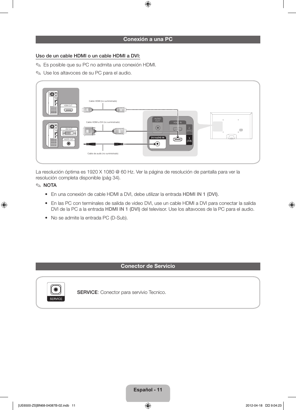 Samsung UN46ES6500GXZE User Manual | Page 45 / 69