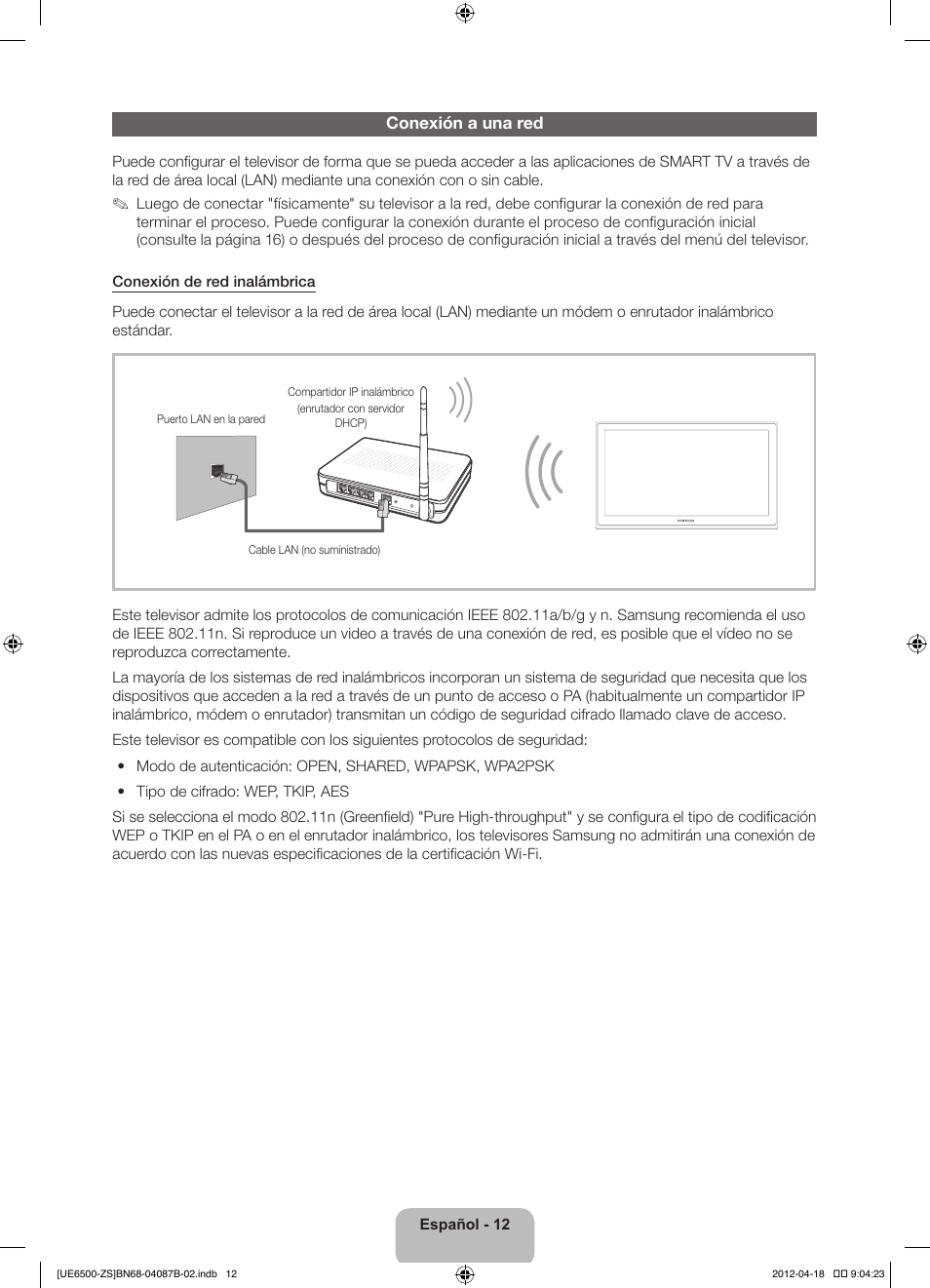 Samsung UN46ES6500GXZE User Manual | Page 46 / 69