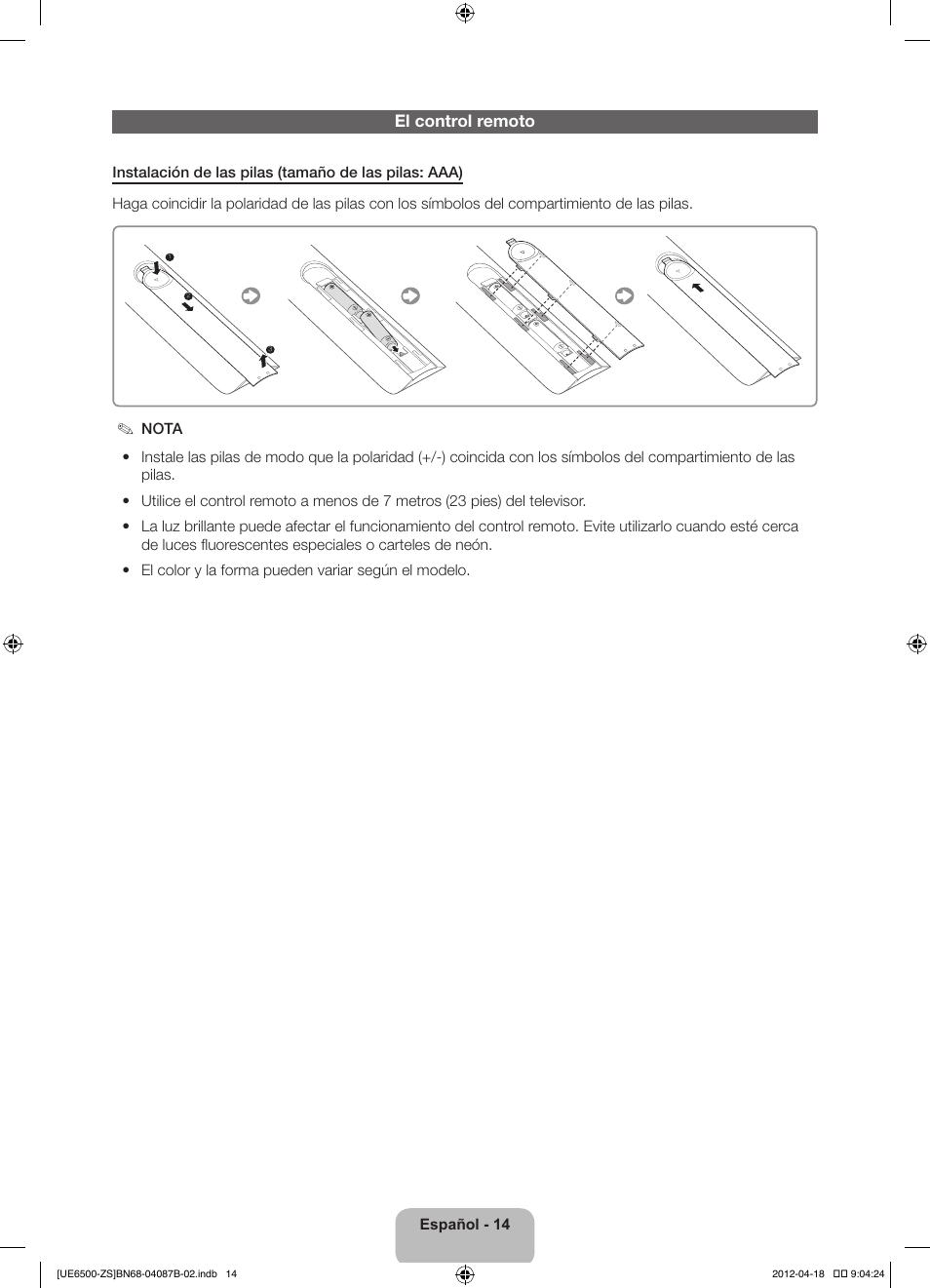 Samsung UN46ES6500GXZE User Manual | Page 48 / 69