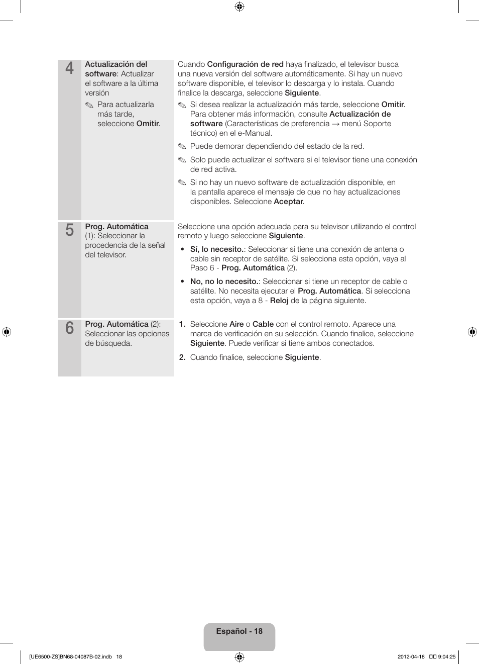 Samsung UN46ES6500GXZE User Manual | Page 52 / 69