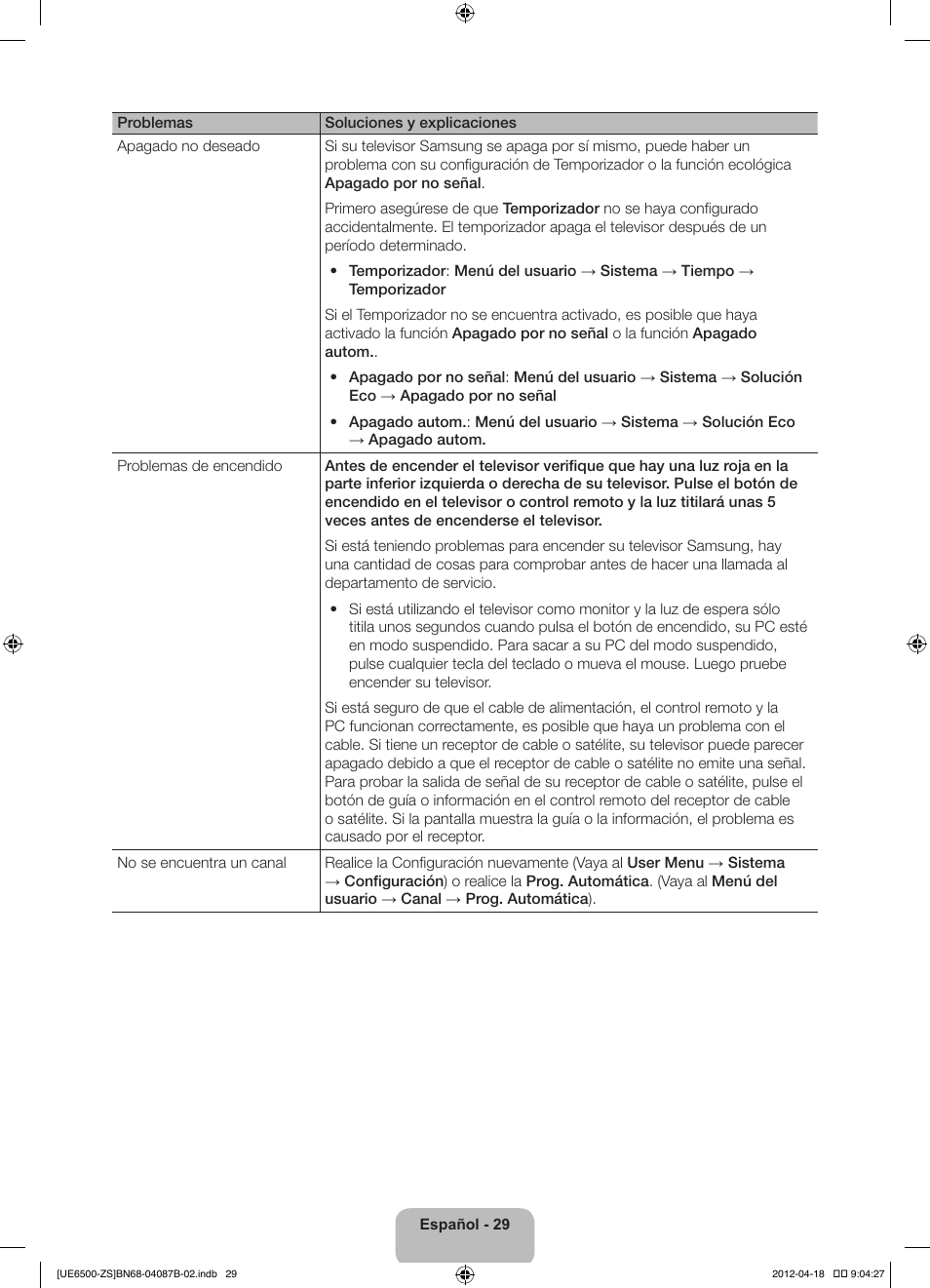 Samsung UN46ES6500GXZE User Manual | Page 63 / 69