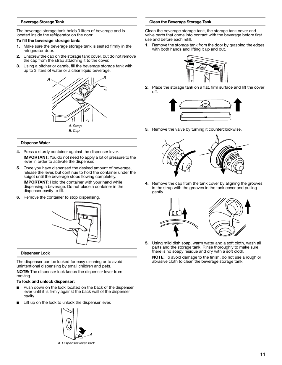 Amana W10211609A User Manual | Page 11 / 48