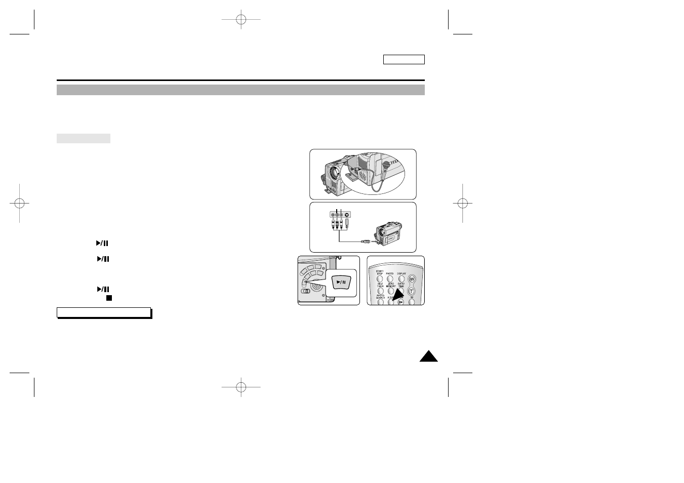 Advanced recording | Samsung SC-D33-XAA User Manual | Page 67 / 112