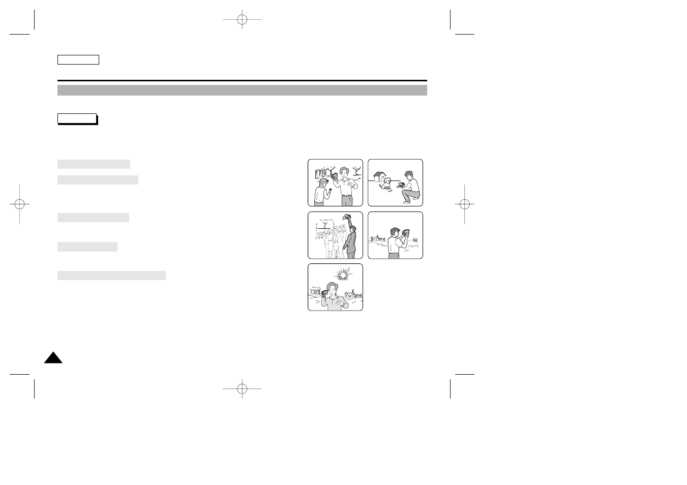 Advanced recording | Samsung SC-D33-XAA User Manual | Page 72 / 112