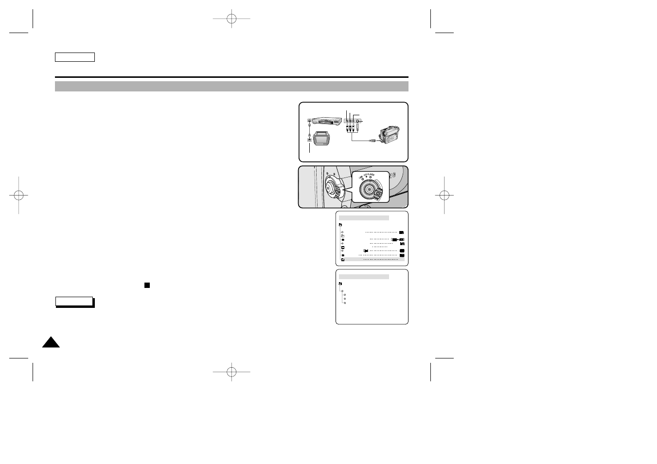 Recording in player mode | Samsung SC-D33-XAA User Manual | Page 80 / 112