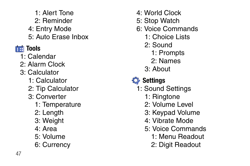 Samsung SCH-U310ZNAVZW User Manual | Page 50 / 144