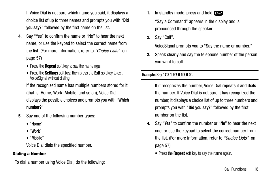 Dialing a number | Samsung SCH-R300ZKAXAR User Manual | Page 21 / 116