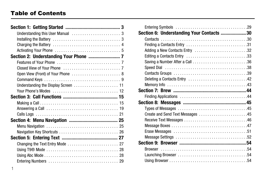 Samsung SCH-R300ZKAXAR User Manual | Page 4 / 116