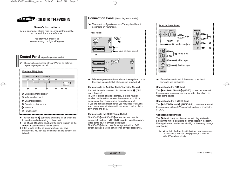 Samsung CW25M064N2XXEC User Manual | 8 pages