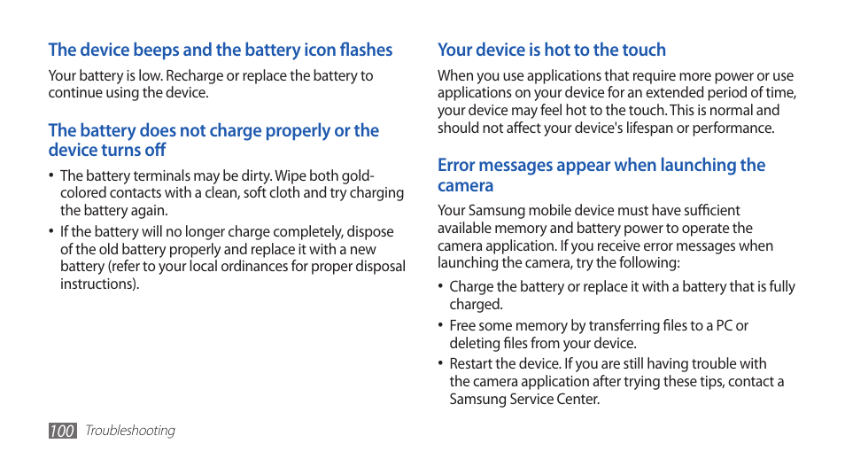 Samsung YP-G1CW-XAA User Manual | Page 101 / 115