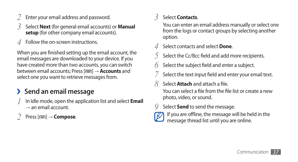 Samsung YP-G1CW-XAA User Manual | Page 38 / 115