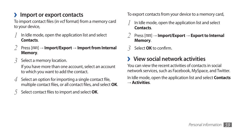 Samsung YP-G1CW-XAA User Manual | Page 60 / 115