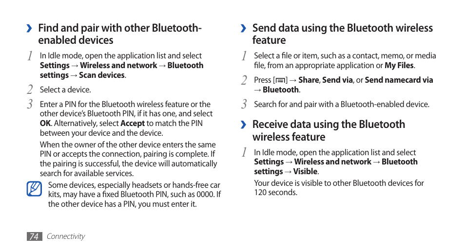Samsung YP-G1CW-XAA User Manual | Page 75 / 115