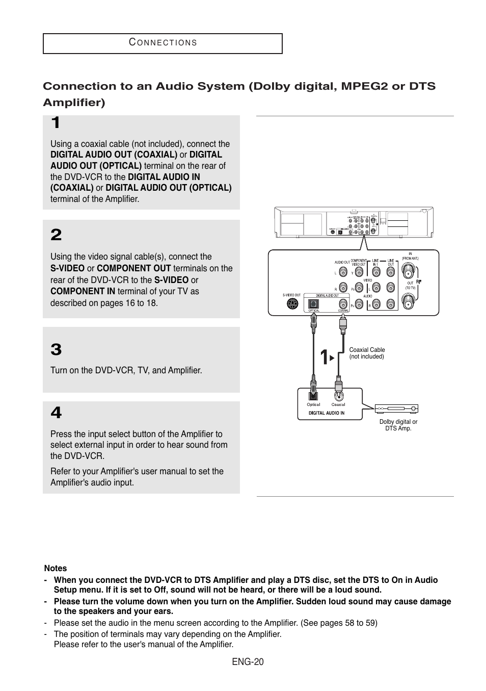 Samsung DVD-V8500-XAC User Manual | Page 20 / 88