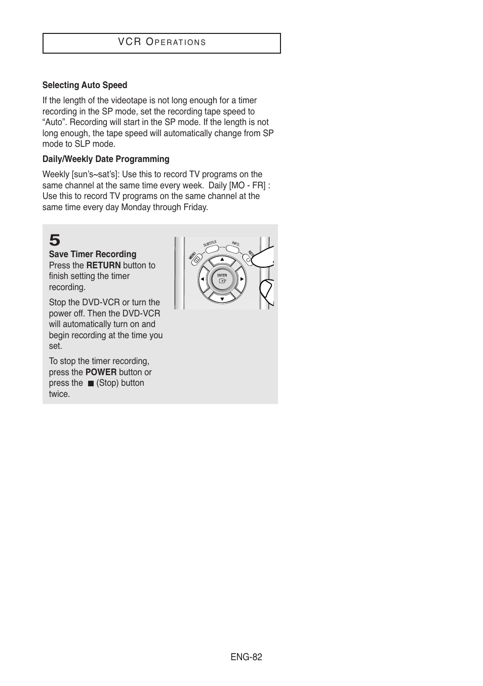 Samsung DVD-V8500-XAC User Manual | Page 82 / 88