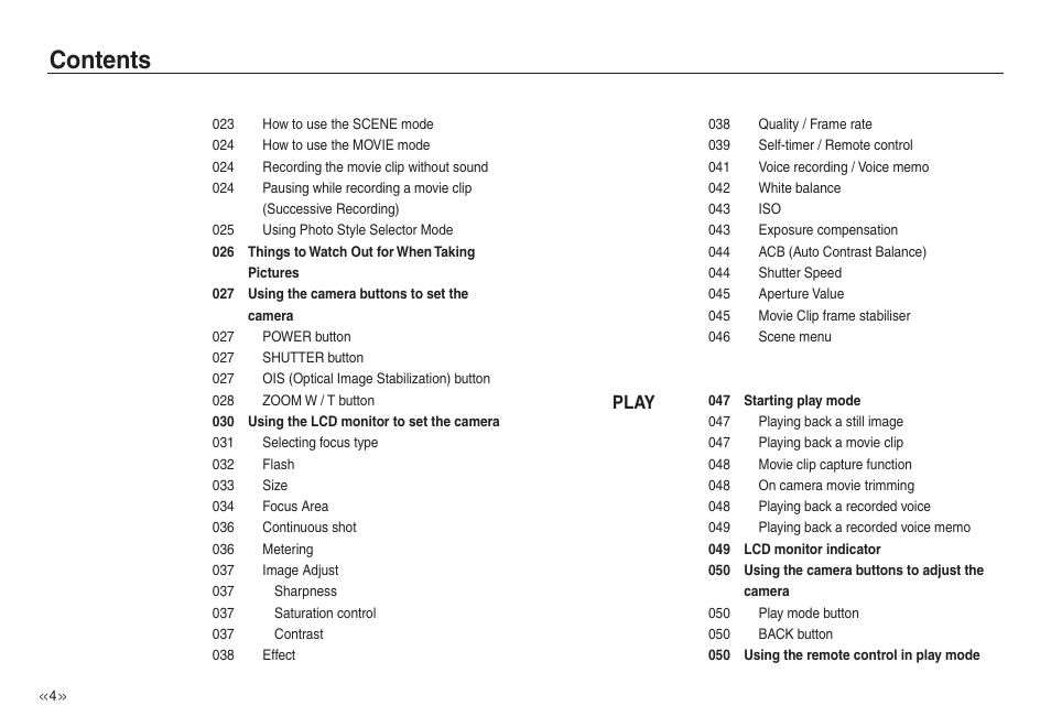 Samsung EC-NV40ZSBA-US User Manual | Page 5 / 100