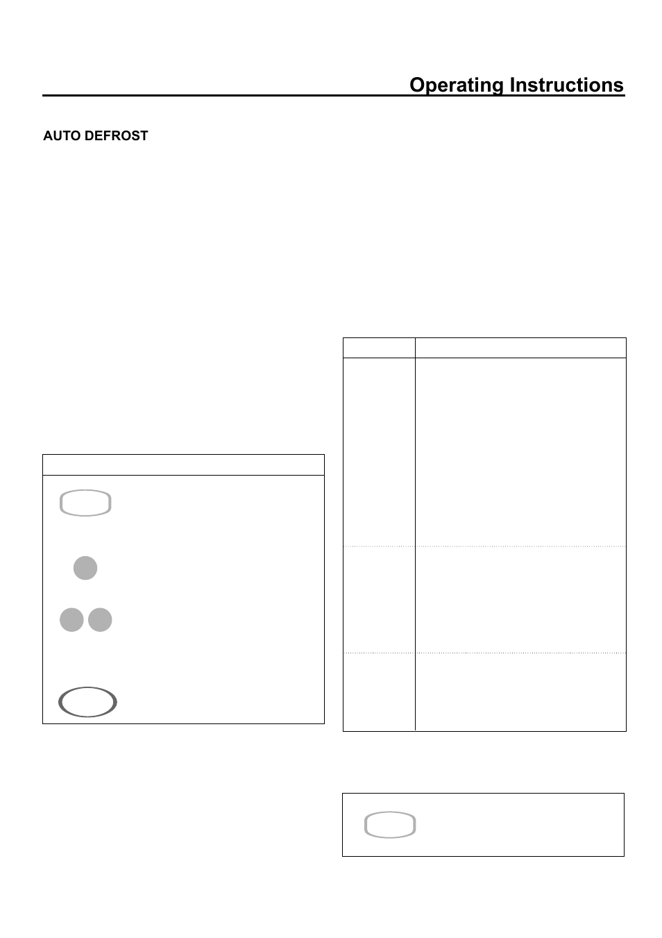 Operating instructions | Amana ACM2160A User Manual | Page 17 / 24