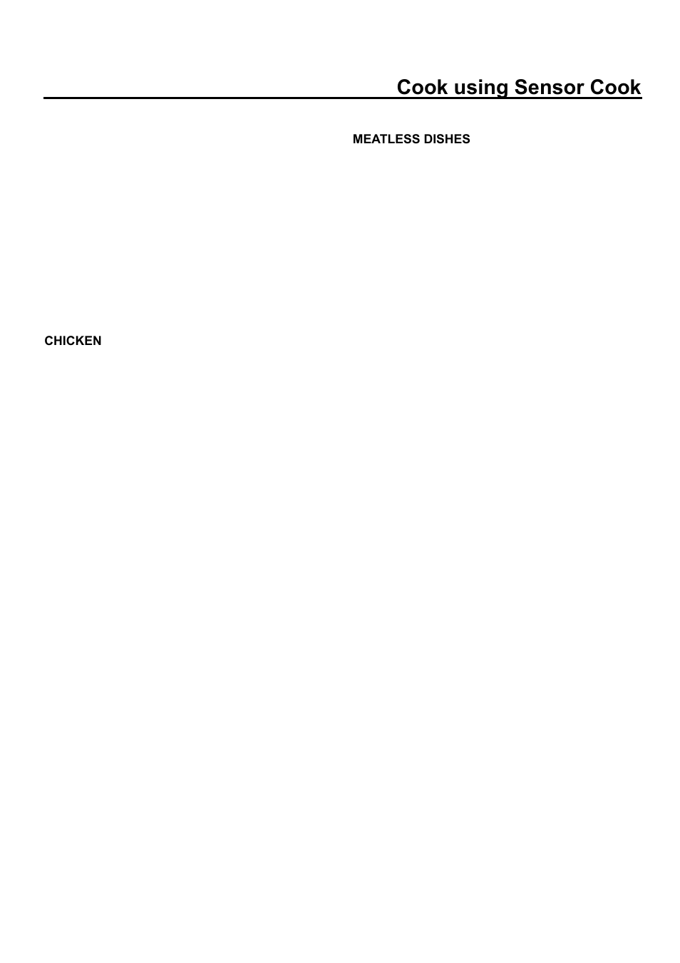 Cook using sensor cook | Amana ACM2160A User Manual | Page 21 / 24