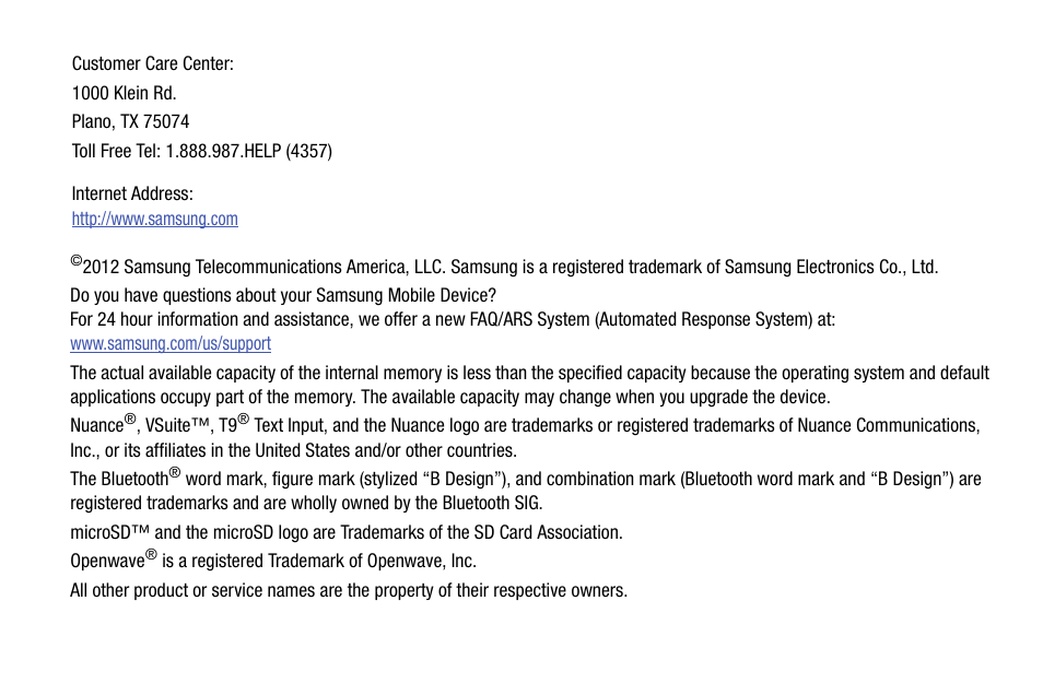 Samsung SCH-R270ZKAMTR User Manual | Page 4 / 159