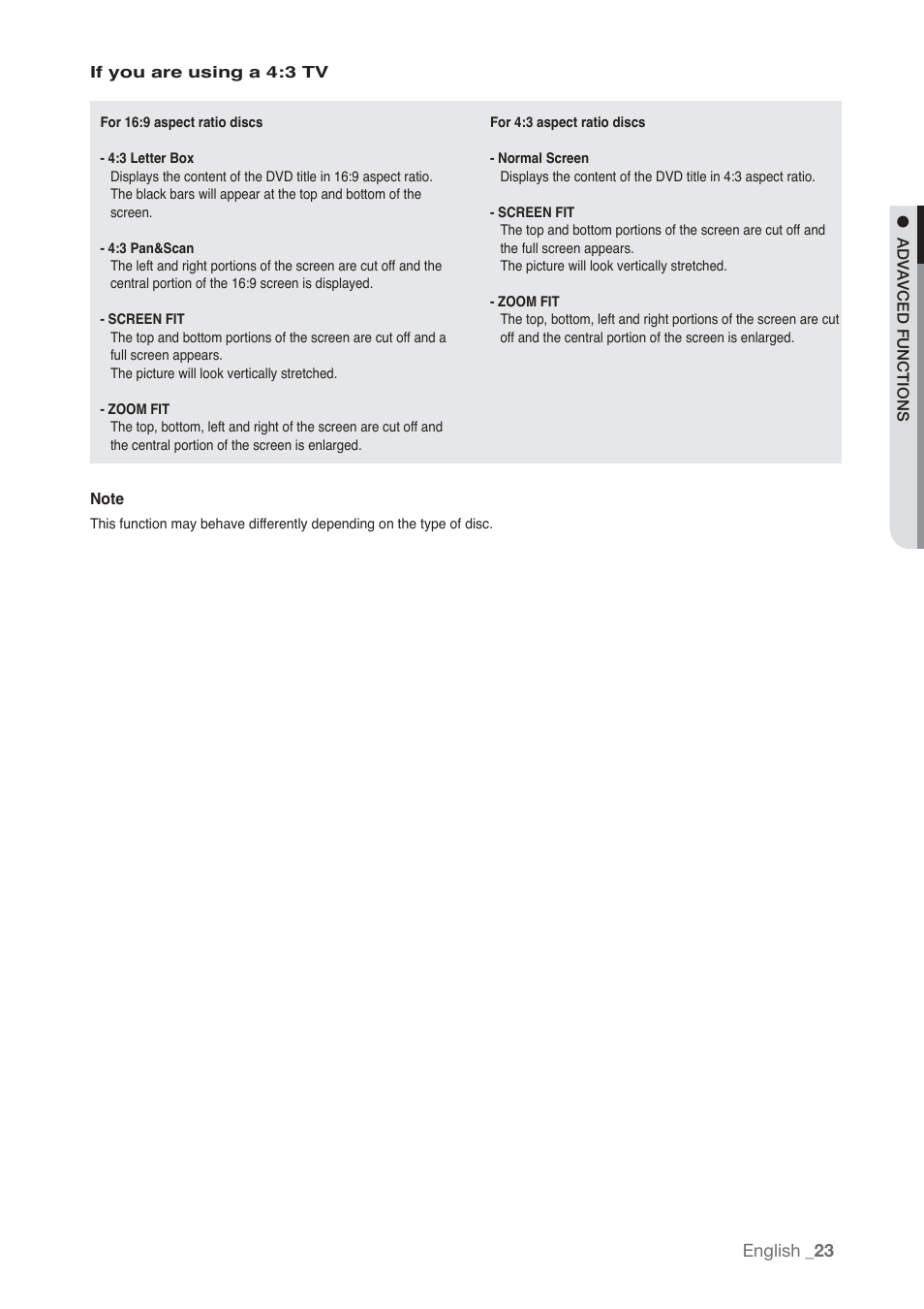 Samsung DVD-P190-XAA User Manual | Page 23 / 51