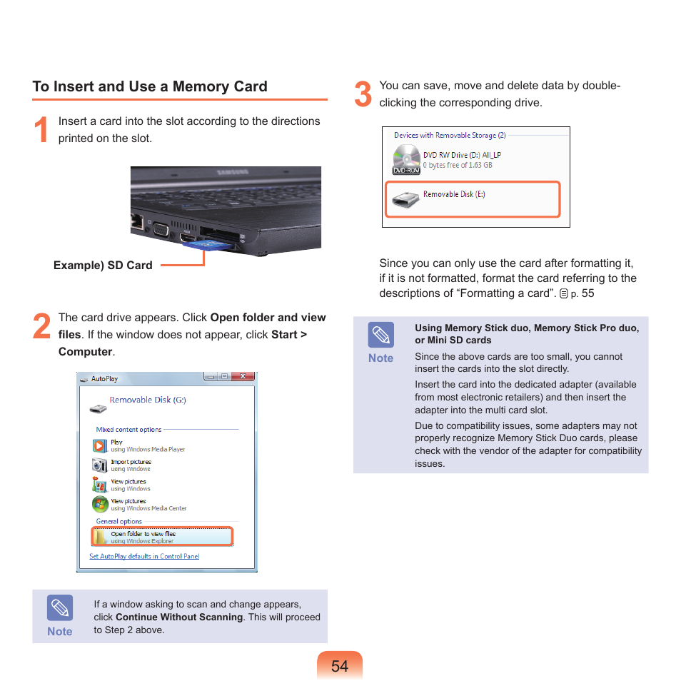 Samsung NP-X22-K01-SEA User Manual | Page 55 / 200