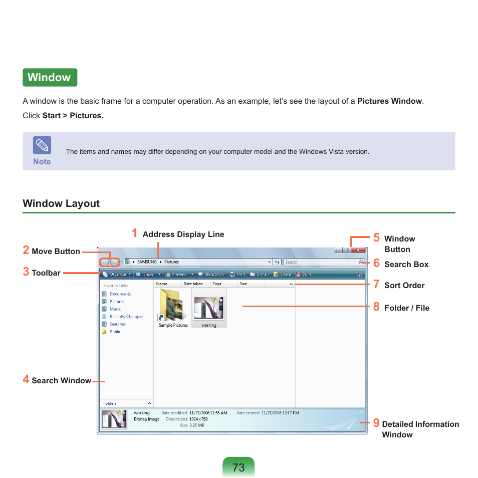 Window | Samsung NP-X22-K01-SEA User Manual | Page 74 / 200