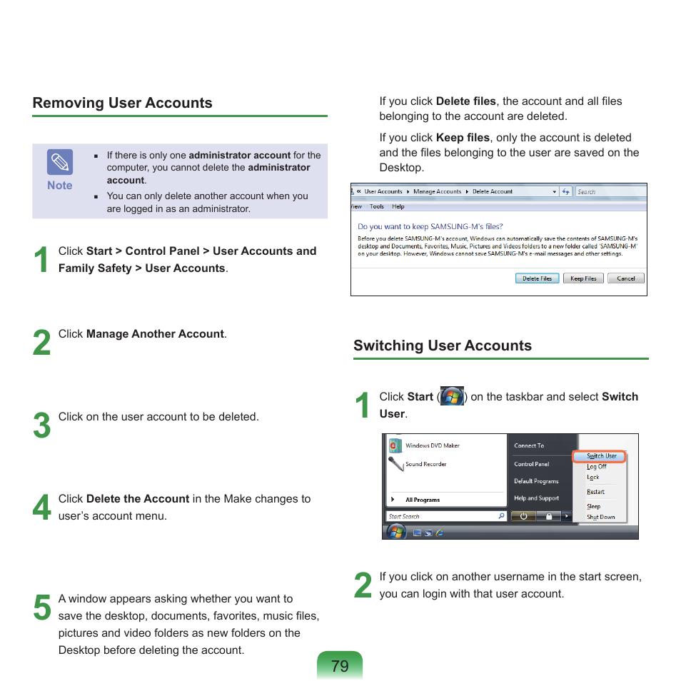 Samsung NP-X22-K01-SEA User Manual | Page 80 / 200