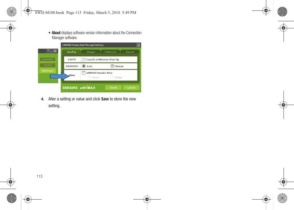 Samsung SWD-M100ZKECLW User Manual | Page 116 / 158